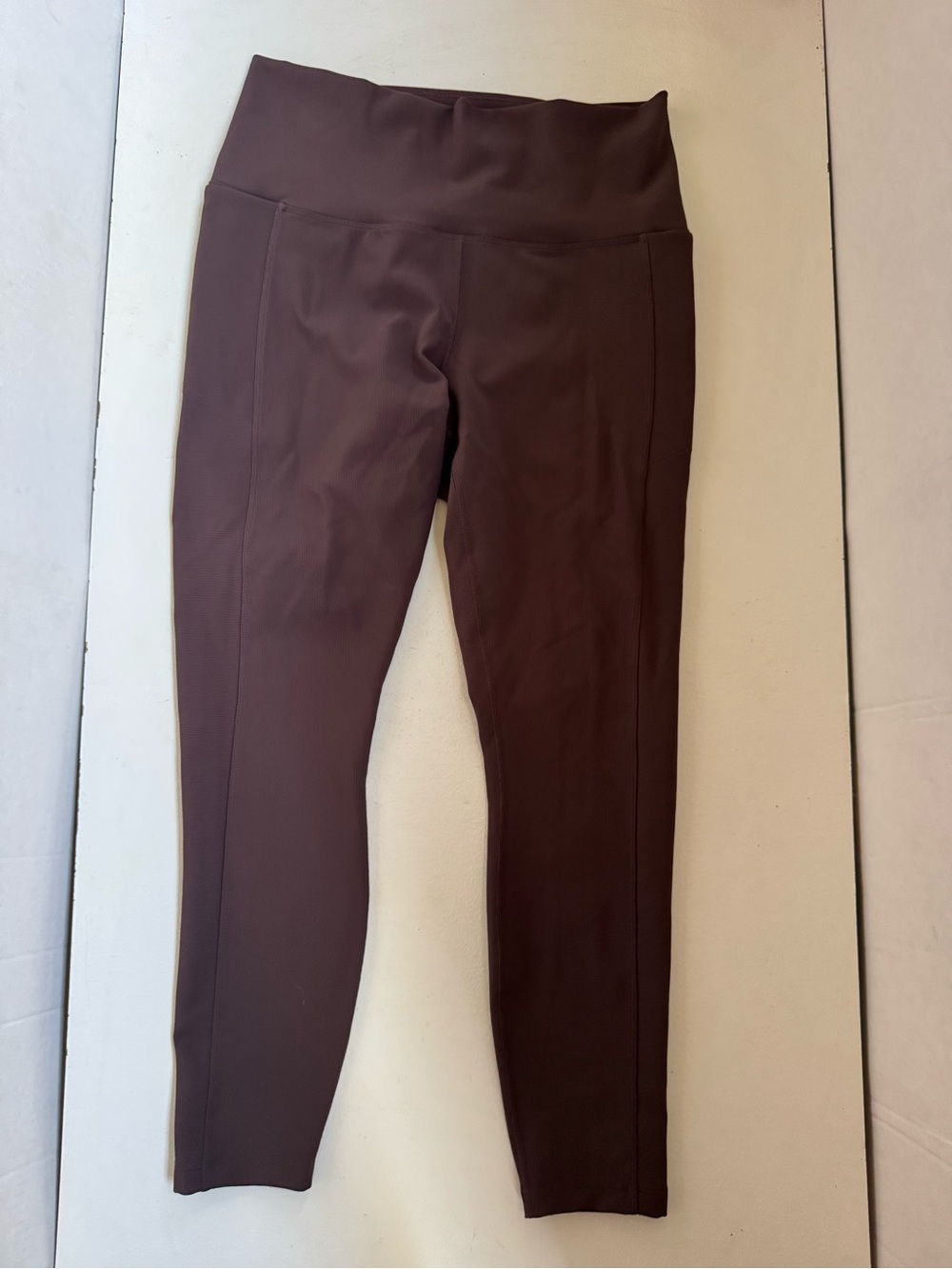 CALIA Essential High Rise Ribbed Leggings Pockets large
